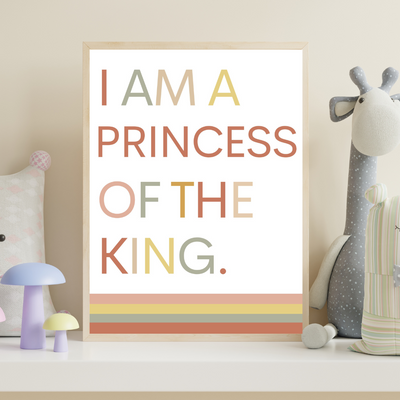 PRINCESS OF THE KING - Premium Matte Paper Poster