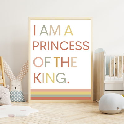 PRINCESS OF THE KING - Premium Matte Paper Poster